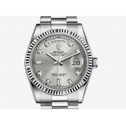 Rolex Day-Date or gris bracelet Président M118239-0086