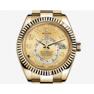 Rolex Sky-Dweller or jaune bracelet or jaune M326938-0002